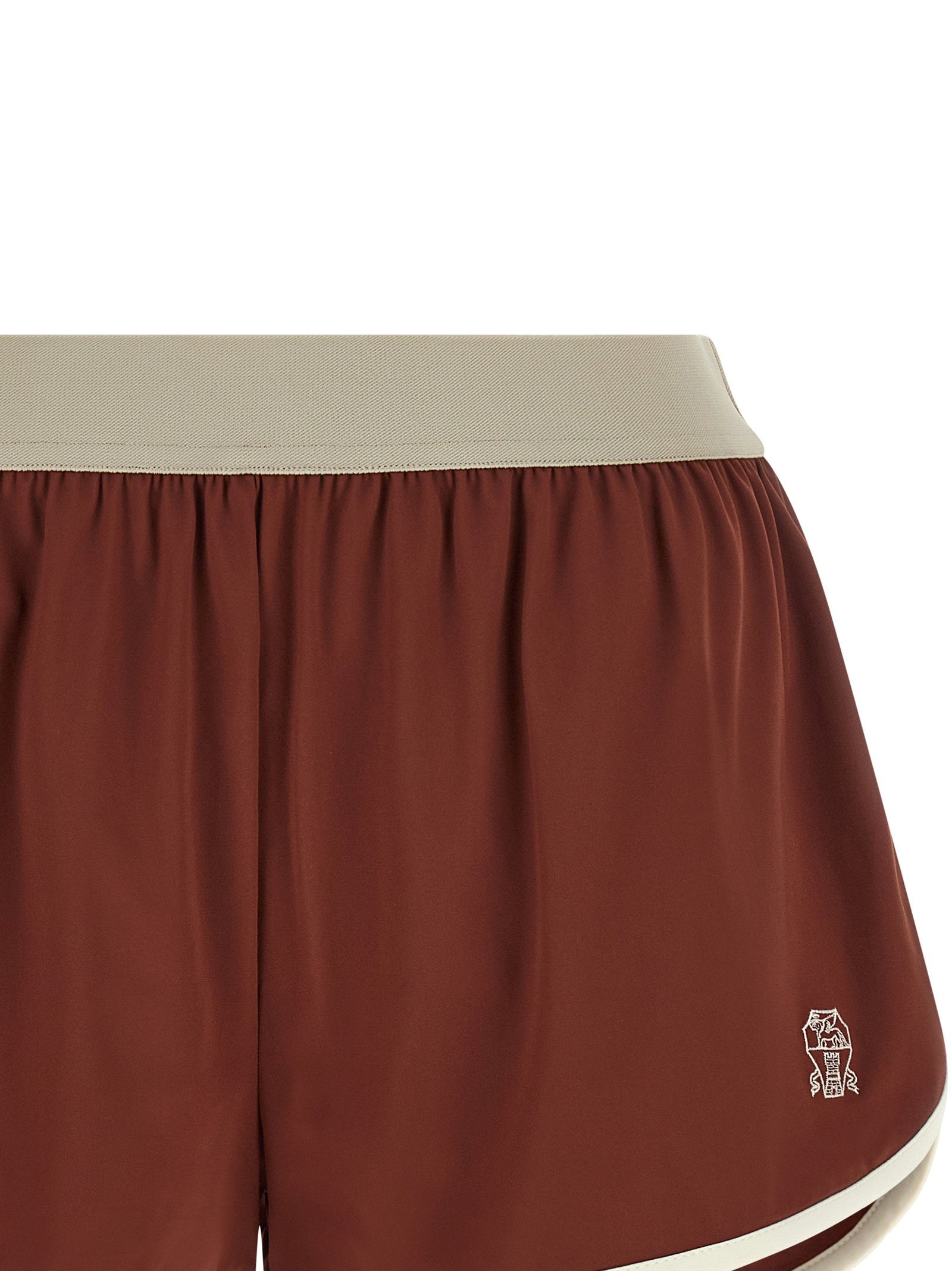 Brunello Cucinelli Techno Jersey Shorts