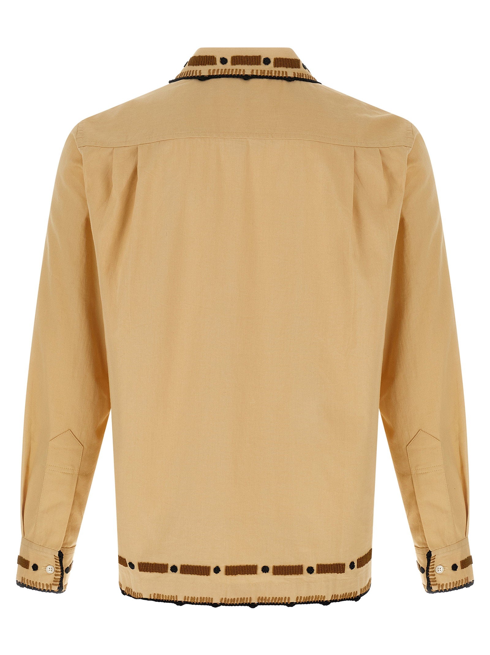 Bode Beaded Ryegrass Shirt