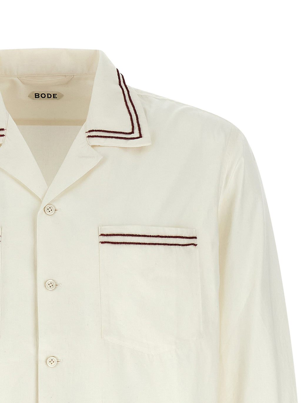Bode Cherry Lane Beaded Shirt