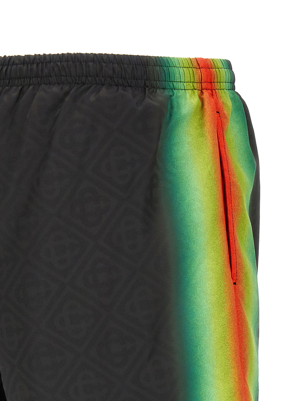 Casablanca Jacquard Logo Swimsuit