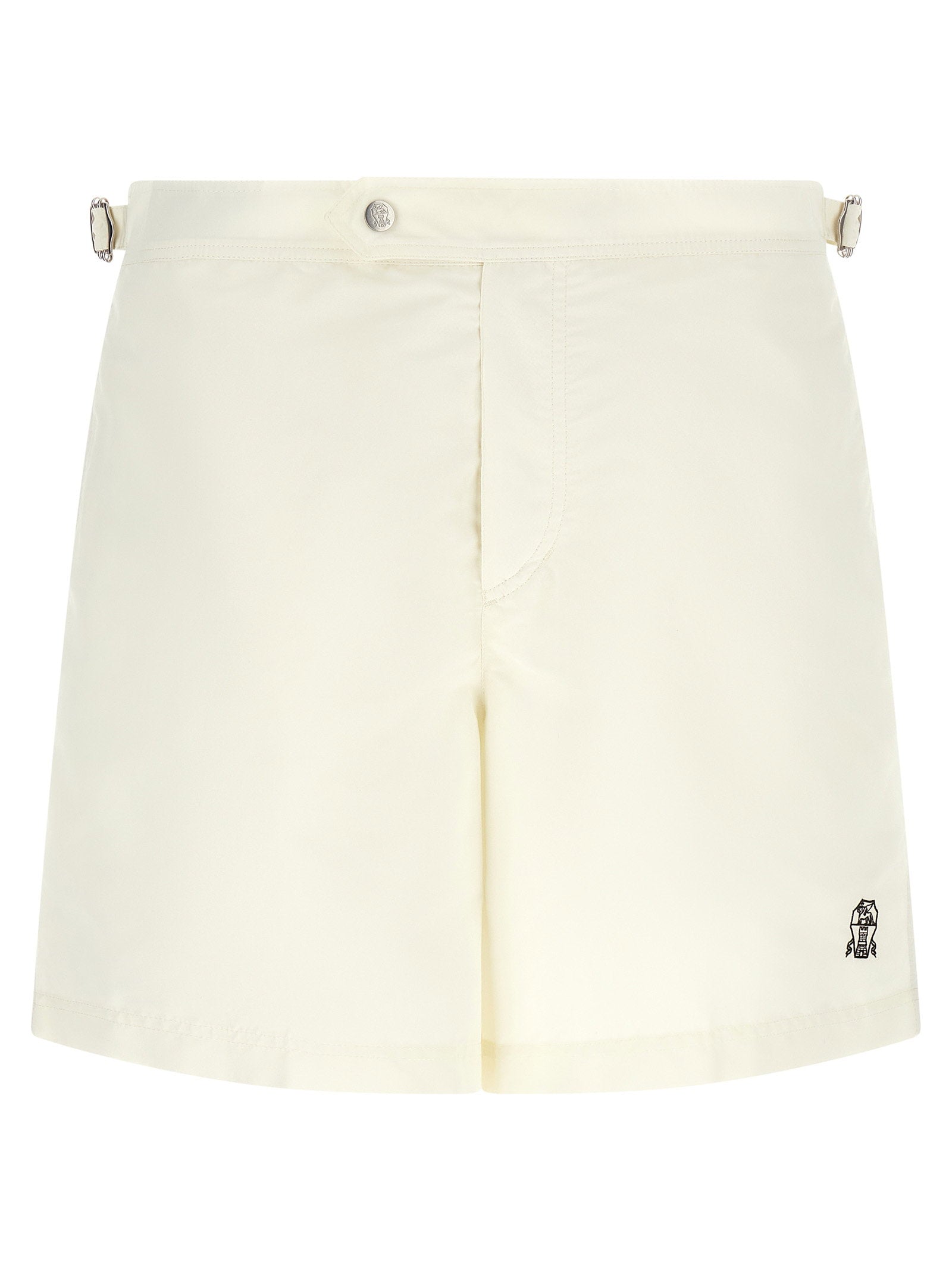 Brunello Cucinelli Logo Embroidery Swimsuit
