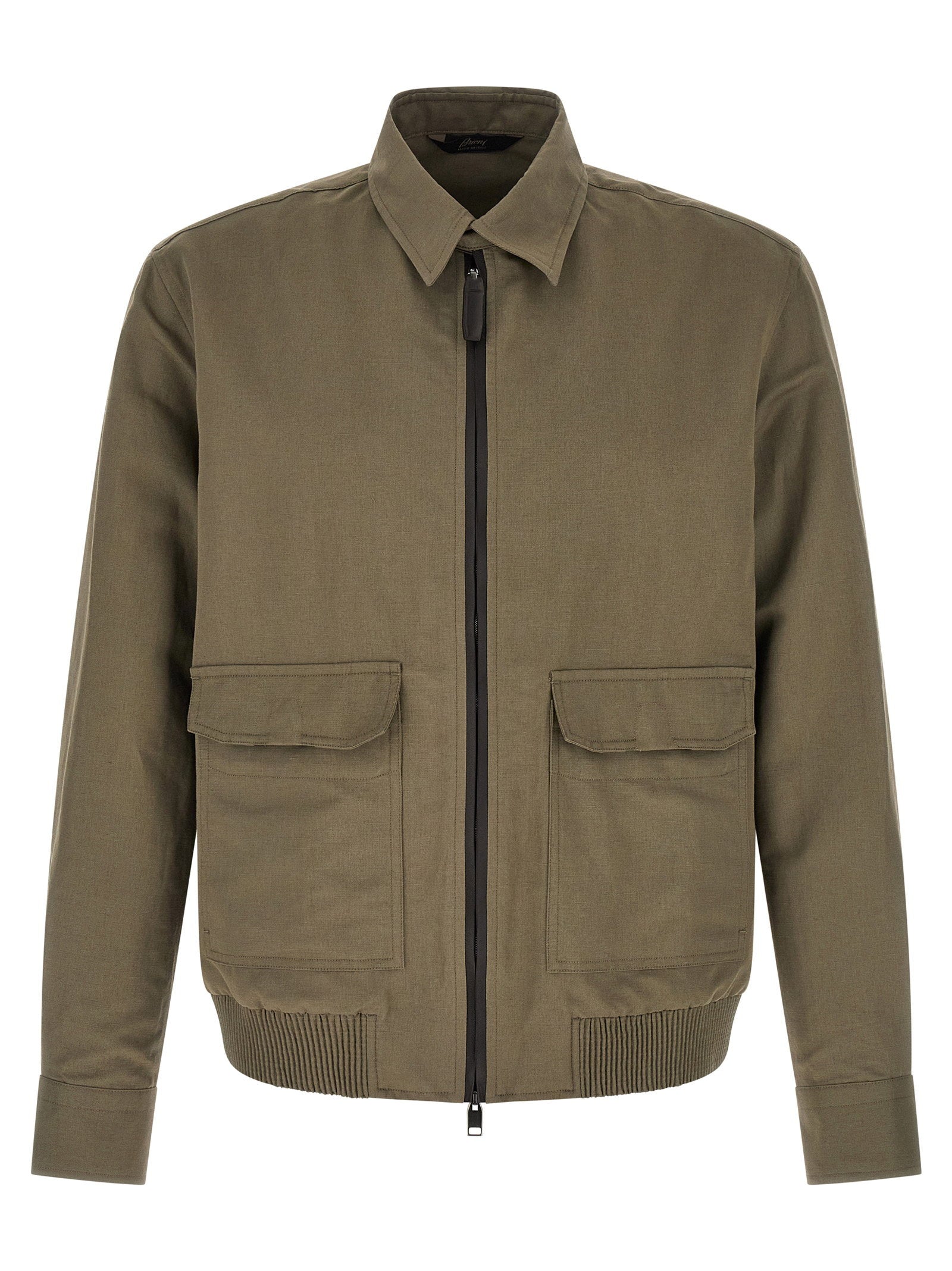Brioni Linen Cotton Blouson