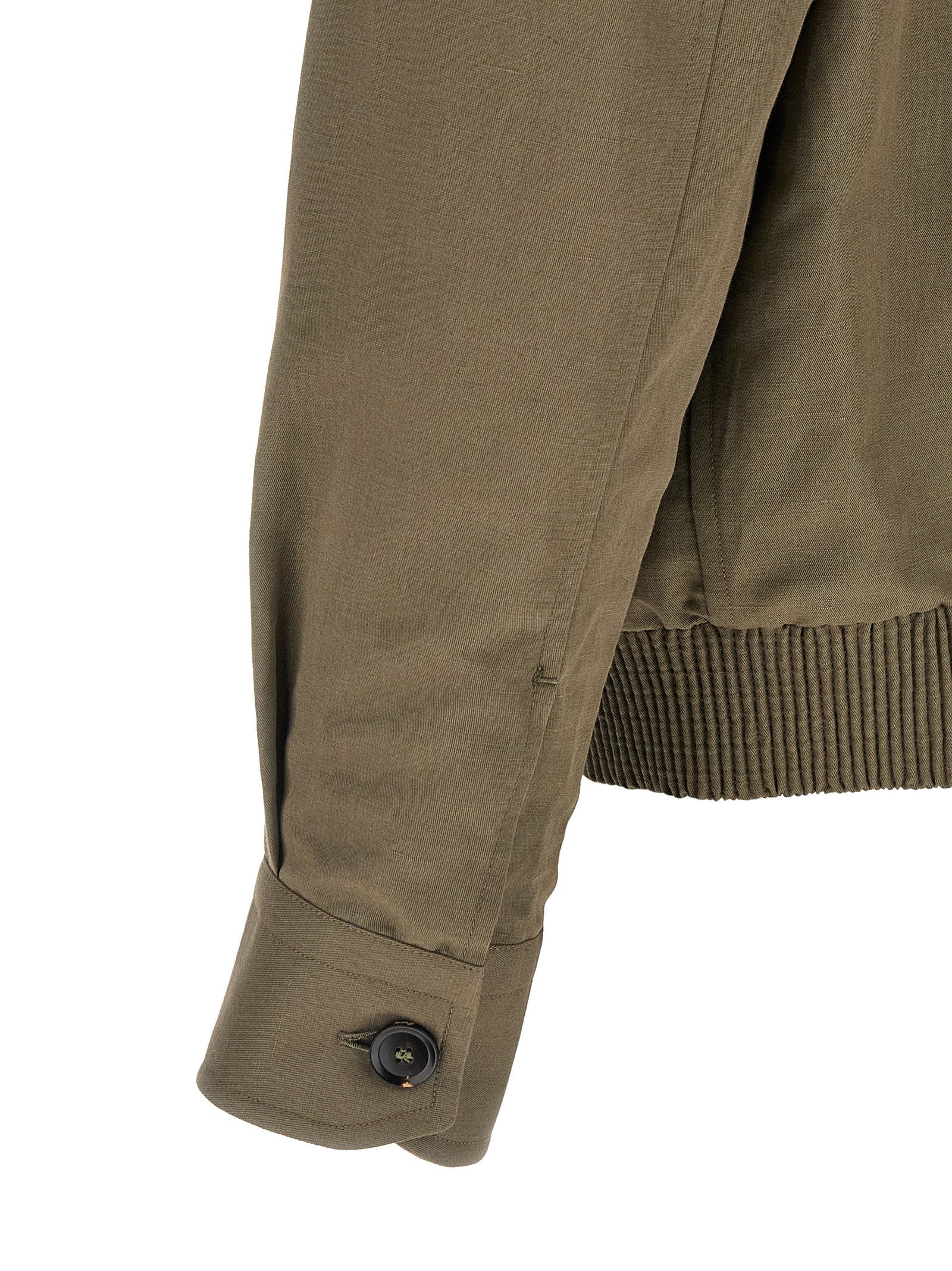 Brioni Linen Cotton Blouson