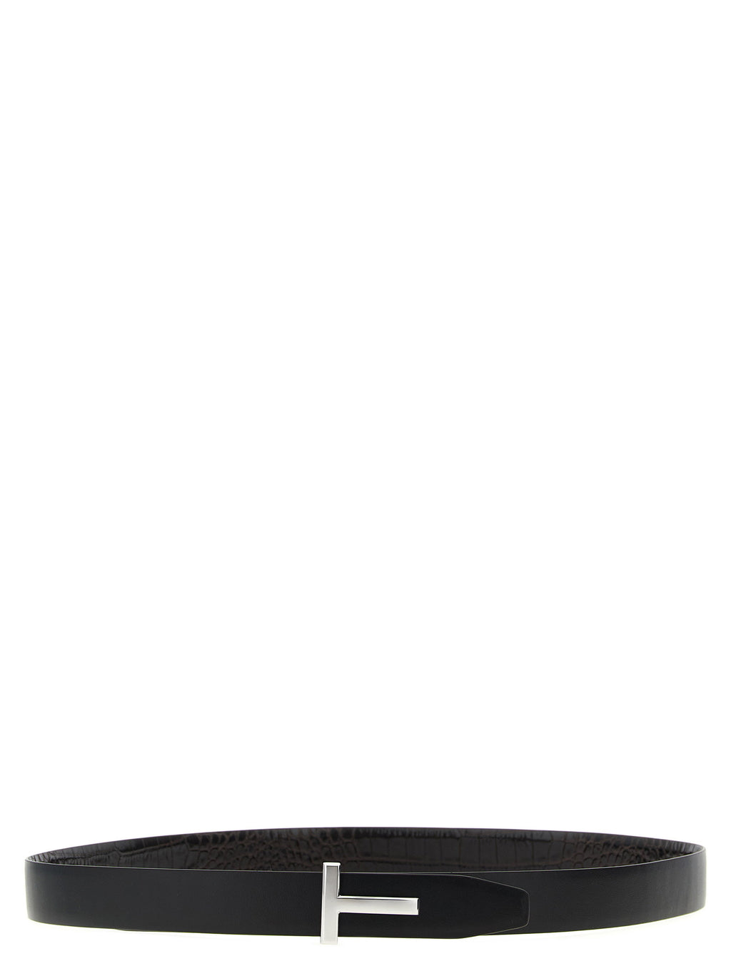 Tom Ford Reversible Crocodile Leather Belt