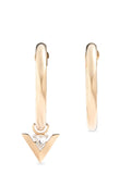Valentino Garavani Je Les V Hoop Earrings