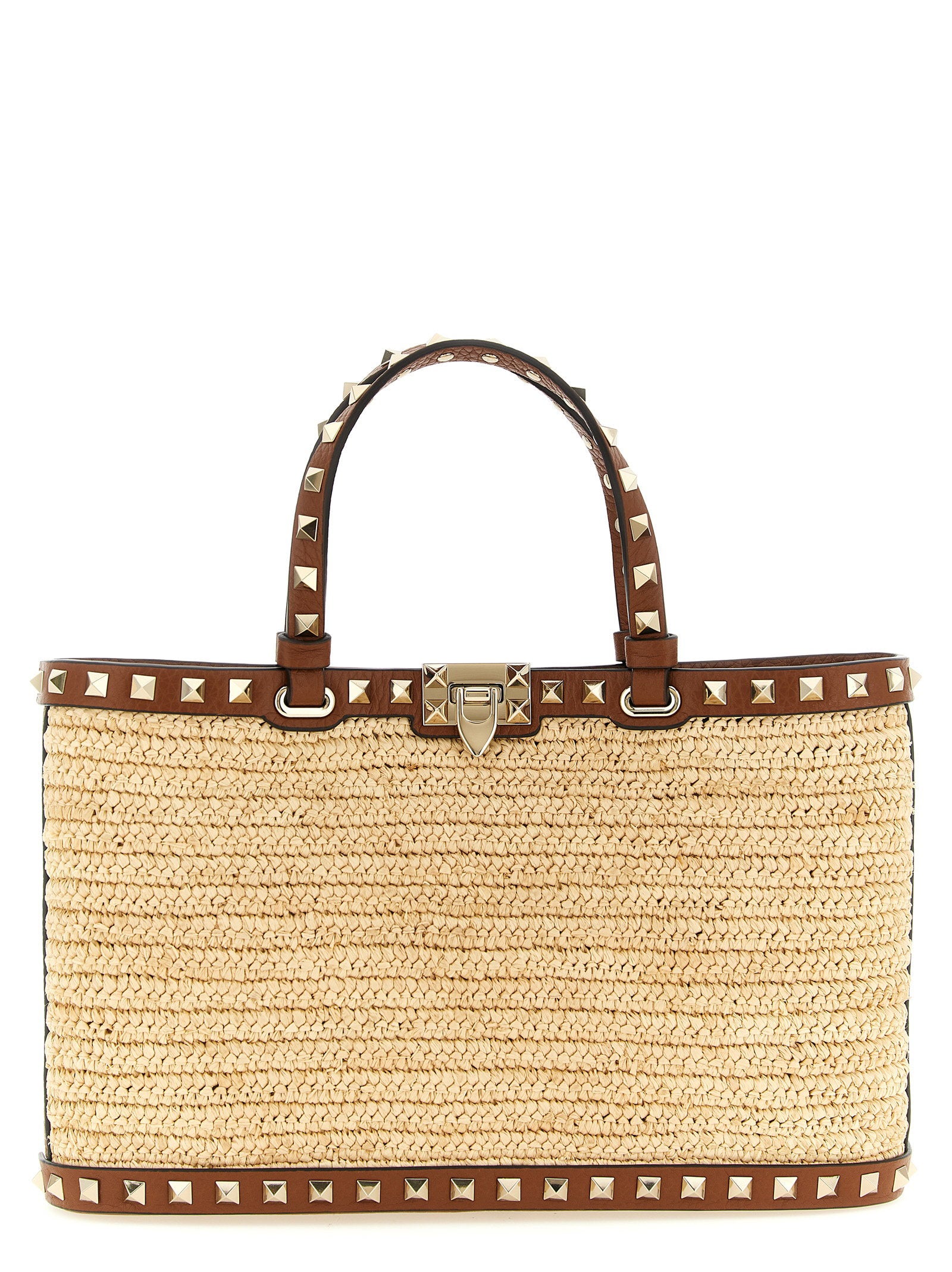 Valentino Garavani Rockstud Small Shopping Bag