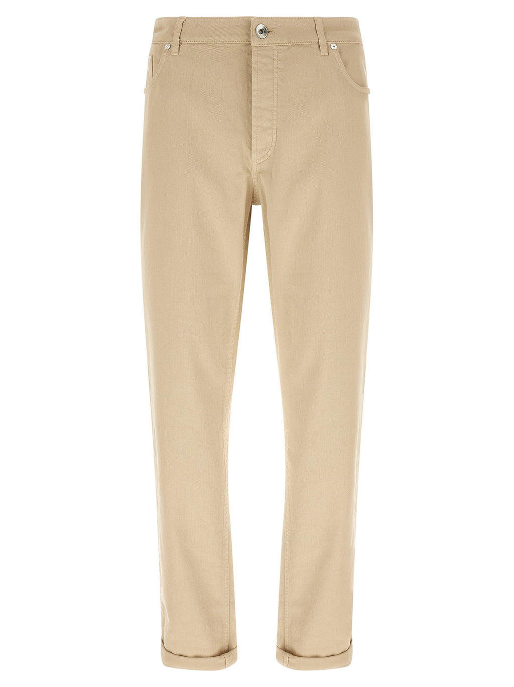 Brunello Cucinelli Coat Of Arms Embroidery Jeans